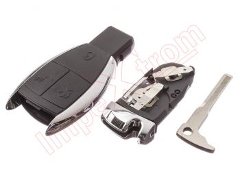Compatible housing for Mercedes Benz remote control 3 buttons
